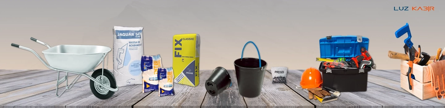 Faça a sua construção com Ferramentas & Matérias da melhor qualidade!!