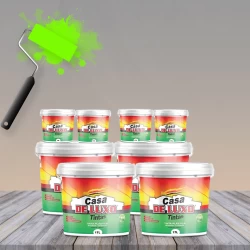 Tinta verde  alface 17Kg